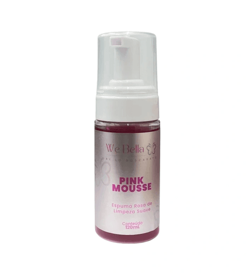 ESPUMA DE LIMPEZA - PINK MOUSSE WE BELLA 120ML