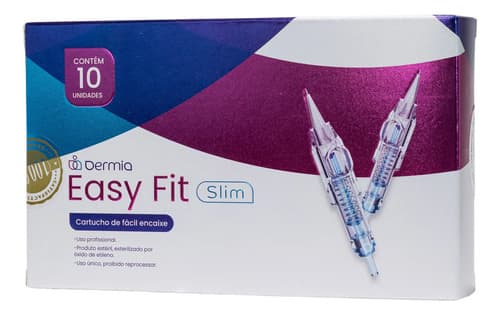 AGULHA DERMIA EASY CLICK - 1RL 0.35MM