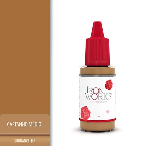 PIGMENTO IRON WORKS - 15ML CASTANHO MEDIO