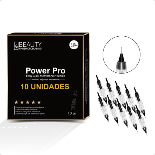 AGULHA LOVBEAUTY EASY CLICK - 1RL 0.20MM
