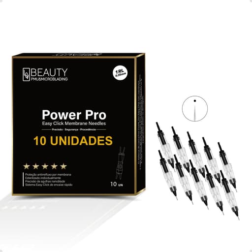 AGULHA LOVBEAUTY EASY CLICK - 1RL 0.35MM