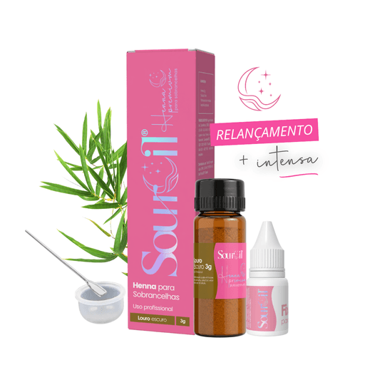 HENNA SOURCIL 3G - LOIRO ESCURO