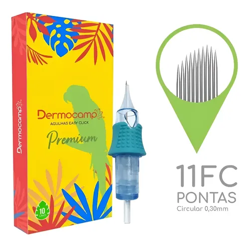 AGULHA DERMOCAMP - PEN 11FC CHANFRADA