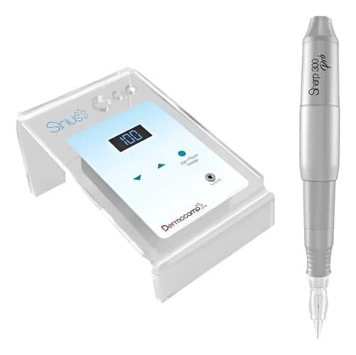 Combo Dermografo Sirius Sharp 300 Dermocamp Micropigmentação Sirius