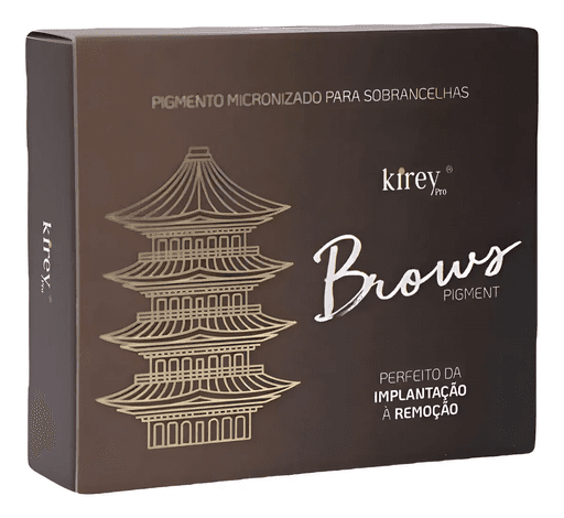 KIT PIGMENTO BROWS SOBRANCELHA KIREY