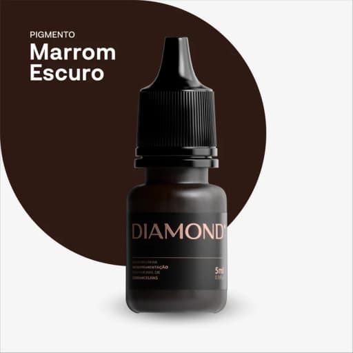 PIGMENTO DIAMOND - MARROM ESCURO 5ML