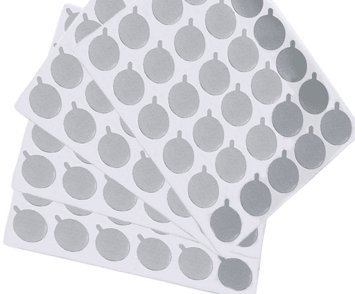 ADESIVO EM ALUMINIO PARA COLA 100 UNID.