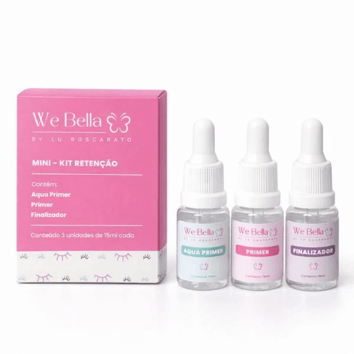 WE BELLA - MINI KIT RETENÇÃO DE CILIOS