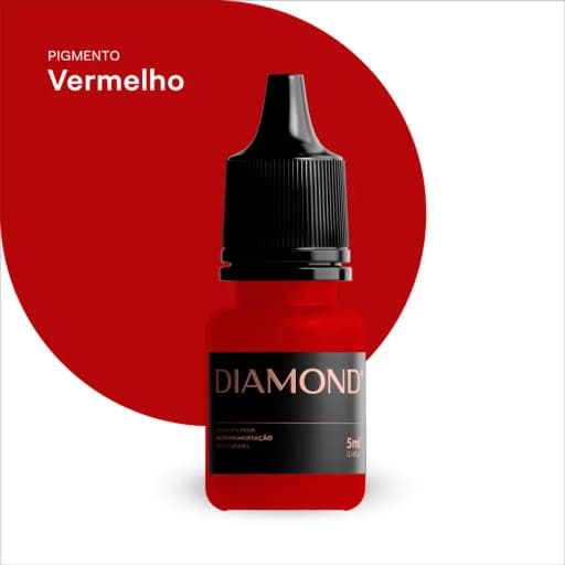 PIGMENTO DIAMOND LABIOS - VERMELHO 5ML