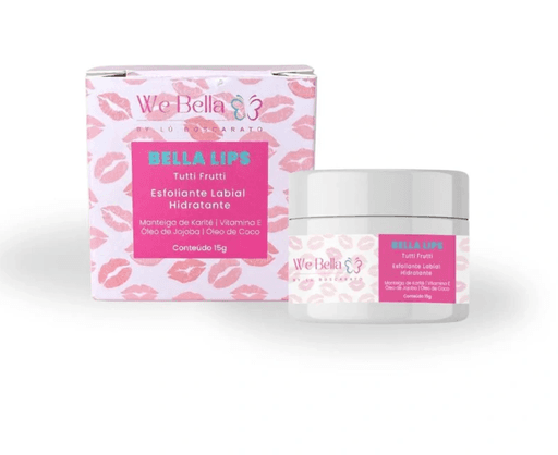 WE BELLA LIPS AVULSO - ESFOLIANTE LABIAL 15G