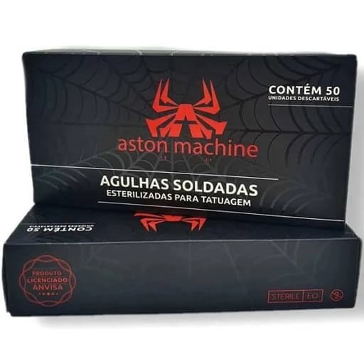 AGULHA SOLDADA ASTON RM - ROUND MAGNUM ( 50 UNID. )