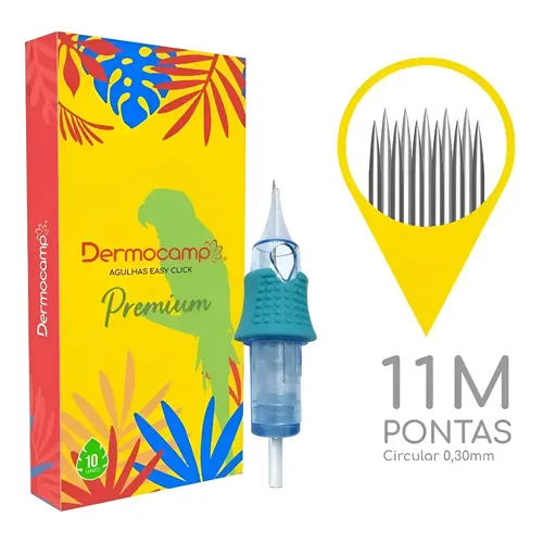 AGULHA DERMOCAMP - PEN 11MG