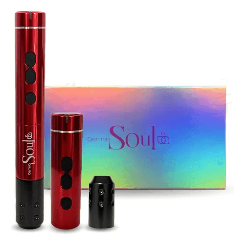 PEN DERMIA SOUL WIRELLES VERMELHO