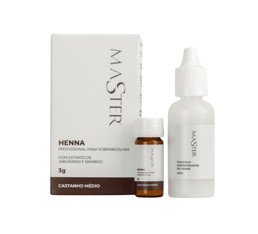 HENNA MASTER - Castanho Médio