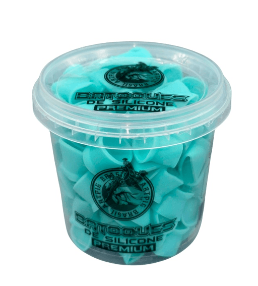 BATOQUE SILICONE ARTPIG AZUL - M 100 UNID.