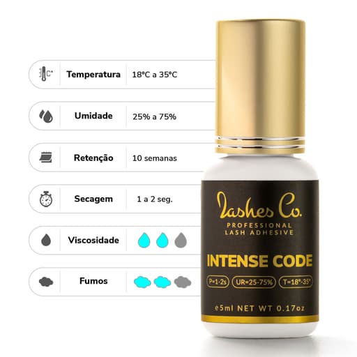 COLA LASHES CO - INTENSE CODE 5ML