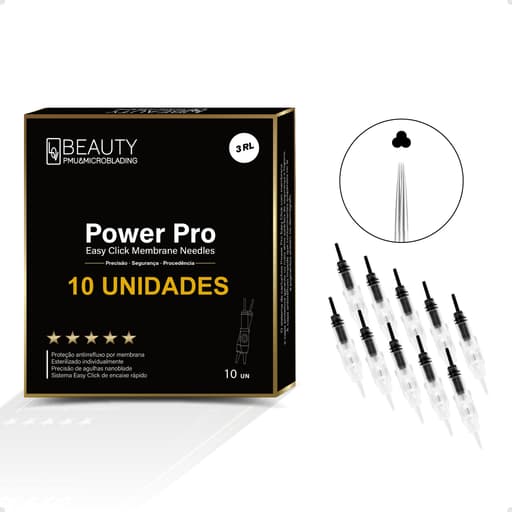 AGULHA LOVBEAUTY EASY CLICK - 3RL 0.30MM