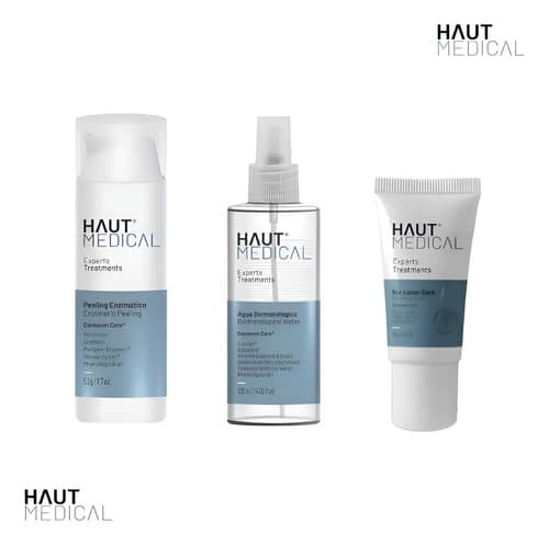 KIT PEELING ENZIMATICO + AGUA DERMATOLOGICA + ICE LASER HAUT