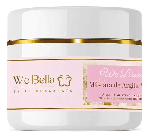 WE BELLA - WE BROWS MASCARA DE ARGILA VERDE