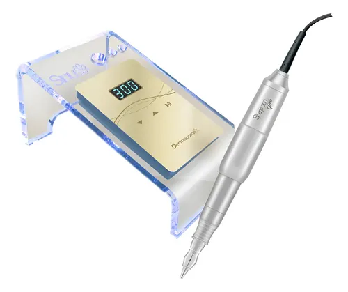 KIT DERMOGRAFO SIRIUS GOLD + CANETA SHARP 300 PRO PRETA