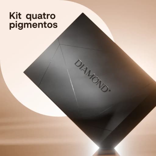 PIGMENTO DIAMOND - KIT SOBRANCELHA