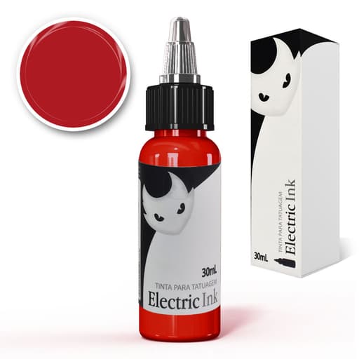 TINTA COLOR ELECTRIC 30ML - VERMELHO BOMBEIRO