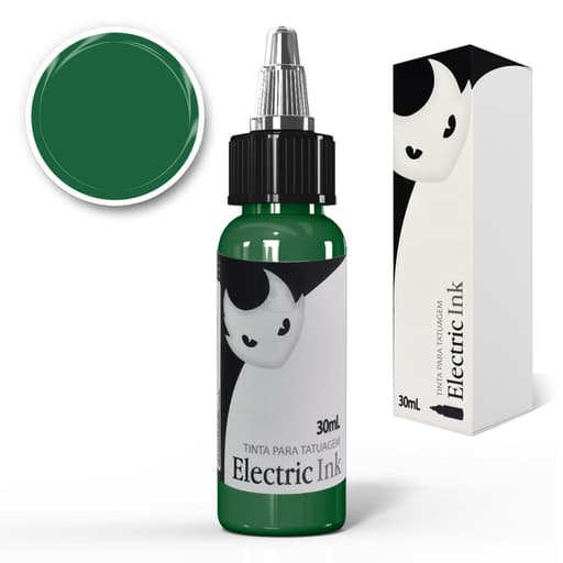 TINTA COLOR ELECTRIC 30ML - VERDE BANDEIRA